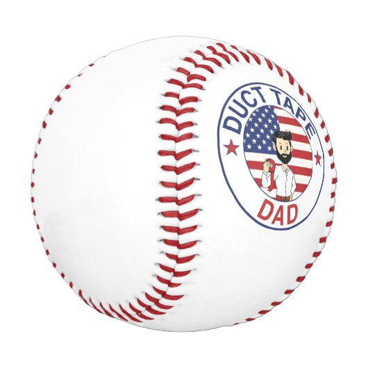 Klebeband-Papa - Baseball (Schrägansicht)