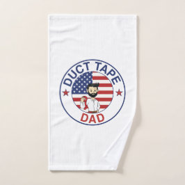 Klebeband-Papa - Handtuch