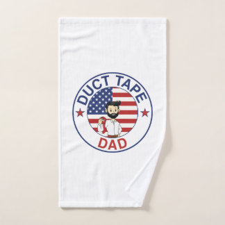 Klebeband-Papa - Handtuch