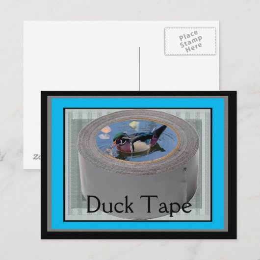 Klebeband Postkarte (Vorne/Hinten)