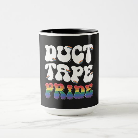Klebeband Stolz - Tasse (Zentrum)