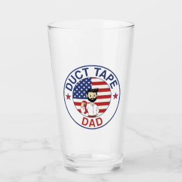 Klebeband-Vater - Bierglas Glas