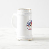 Klebeband-Vater - Bierkrug Bierglas (Vorderseite Links)