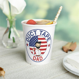 Klebeband-Vater - Papiertasse Pappbecher