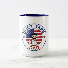 Klebeband-Vater - Tasse