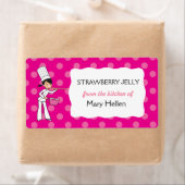 Klebeetikett "From the Kitchen" für den Koch (Insitu)