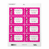 Klebeetikett "From the Kitchen" für den Koch (Vorne)