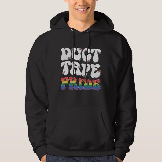 Klebefilm-Stolz - Kapuzenpullover Hoodie (Vorderseite)