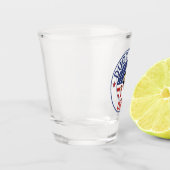 Klebefilm-Vater - Schnapsglas (Links)