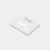 Klebeklebenotizen für Friseursalon oder Friseursal Post-it Klebezettel (angewinkelt)