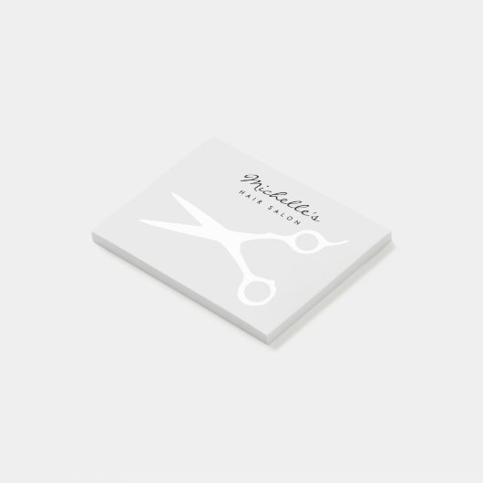 Klebeklebenotizen für Friseursalon oder Friseursal Post-it Klebezettel (angewinkelt)