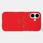 Kleben auf das Handy Case-Mate iPhone Hülle (Rückseite (Horizontal))
