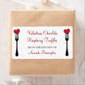 Kleben Sie eine Gabel in meinem Herz-Valentinen Ba (Insitu)