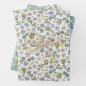 Kleben und Wildblumen Geschenkpapier Set (Beispiel)