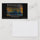 Kleben von Edelsteinen Tiger Auge Visitenkarte (Vorne/Hinten)