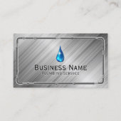 Kleben von Imitaten Metallrohre Pro Reparaturservi Visitenkarte (Vorderseite)