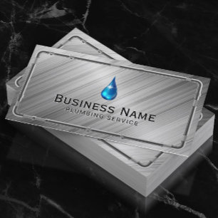 Kleben von Imitaten Metallrohre Pro Reparaturservi Visitenkarte