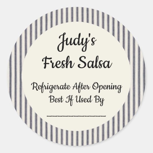 Kleben von Stripes für das benutzerdefinierte Dosi Runder Aufkleber (Vorderseite)