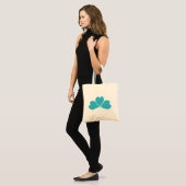 Klebenartige Design Tote Tasche (Vorderseite (Model))