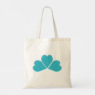 Klebenartige Design Tote Tasche