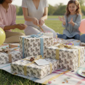 Klebepapier Geschenkpapier Set