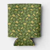 Kleber-Leaf- und Gold-Münzmuster Dosenkühler (Vorderseite)