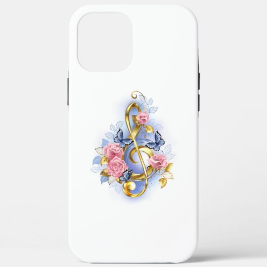 Kleber mit rosa Rosen Case-Mate iPhone Hülle (Rückseite)