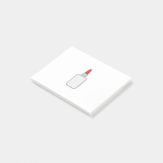 Kleber Post-it Klebezettel (angewinkelt)