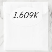 Klebesatz Ovaler Aufkleber (Tasche)