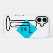 Klebezettel iPhone 16 Hülle (Rückseite (Horizontal))