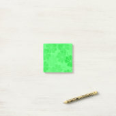 Klebezettel mit Shamrock-Motiv Post-it Klebezettel (Auf Schreibtisch)