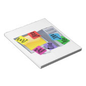 KLEBEZETTEL NOTIZBLOCK (angewinkelt)