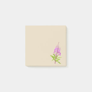 Klebrige Anmerkungen des Fireweed Post-it Klebezettel