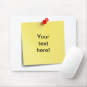 Klebrige Anmerkungs-Mäusematten-Schablone - Mousepad (Mit Mouse)