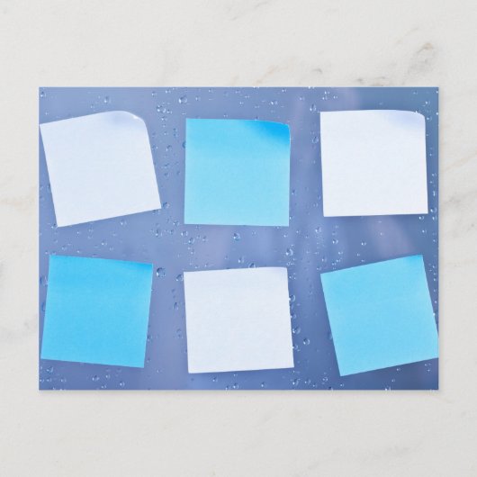 Klebrige Notizen im Badezimmer (Vorderseite)