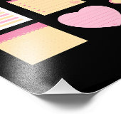 klebrige Notizzettel Fotodruck (Ecke)