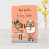 Klebrige Situation Karte (Gelbe Blume)