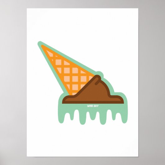 Klebrige Situation Poster (Vorne)