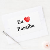 Klebstoff liebe ich Paraíba Rechteckiger Aufkleber (Umschlag)