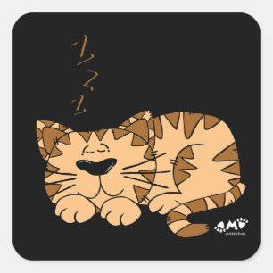 Klebstoff Quadratischer Aufkleber