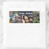 Klebstoff Tarija Bolivien Rechteckiger Aufkleber (Tasche)
