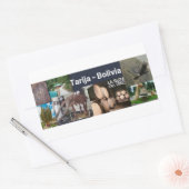 Klebstoff Tarija Bolivien Rechteckiger Aufkleber (Umschlag)