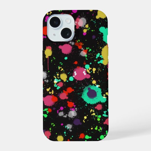 Kleckern! iPhone 15 Hülle (Rückseite)
