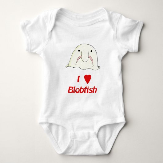 Klecks des Herzens I Baby Strampler (Vorderseite)