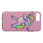 Klecks-Einhorn Case-Mate iPhone Hülle (Rückseite (Horizontal))