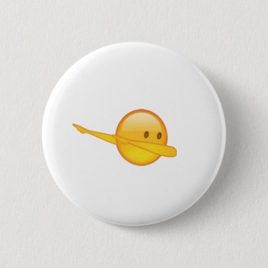 Klecks emoji Standardknopf Button (Vorderseite)