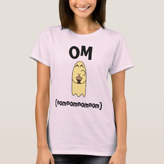 Klecks Omnomnomnom T-Shirt (Vorderseite)