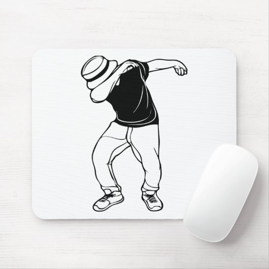 Klecks-Tanz Mousepad (Mit Mouse)