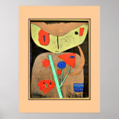 Klee - Abbildung des Orientalischen Theaters Poster (Vorne)