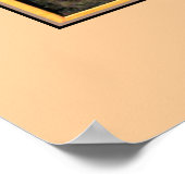 Klee - Abbildung des Orientalischen Theaters Poster (Ecke)